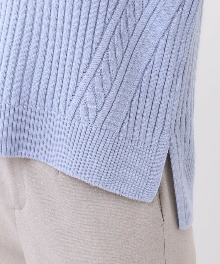 【ゆったり着られる◎】ワイドリブニットプルオーバー20