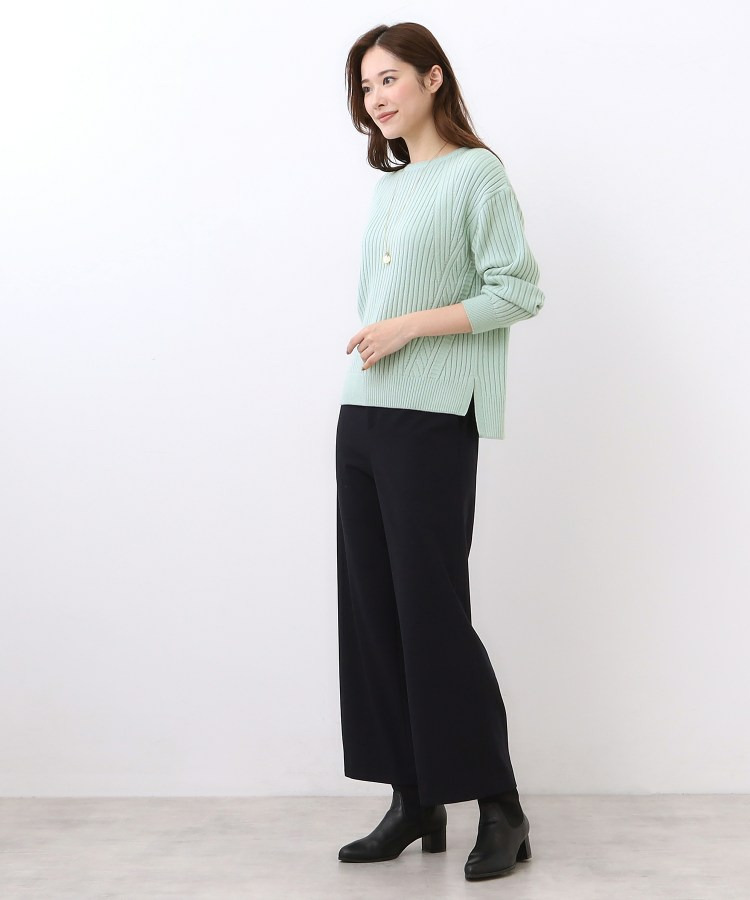 【ゆったり着られる◎】ワイドリブニットプルオーバー8