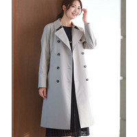 【フォーマル／通勤にもおすすめ／ライナー取り外し可】中綿ライナー付トレンチコート