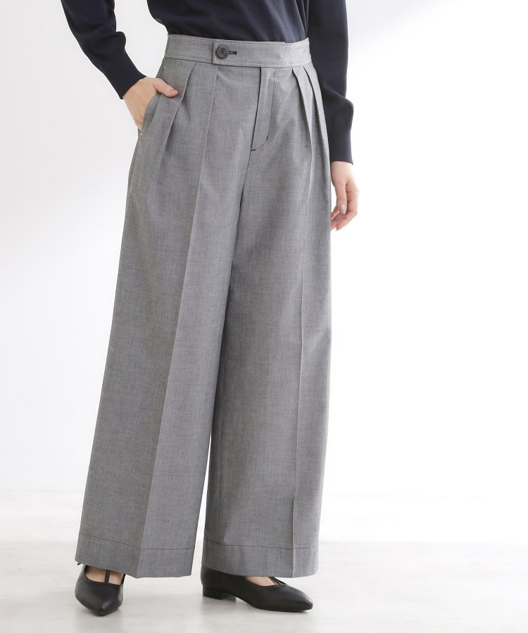 ダンガリーワイドパンツ15