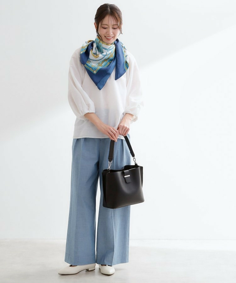 ダンガリーワイドパンツ18