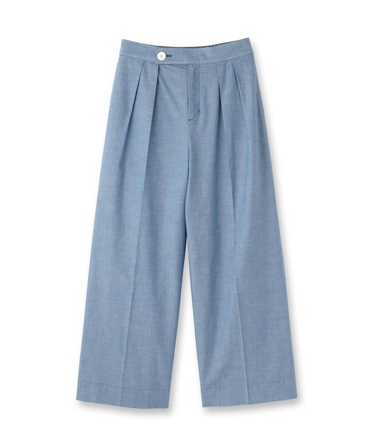 ダンガリーワイドパンツ21