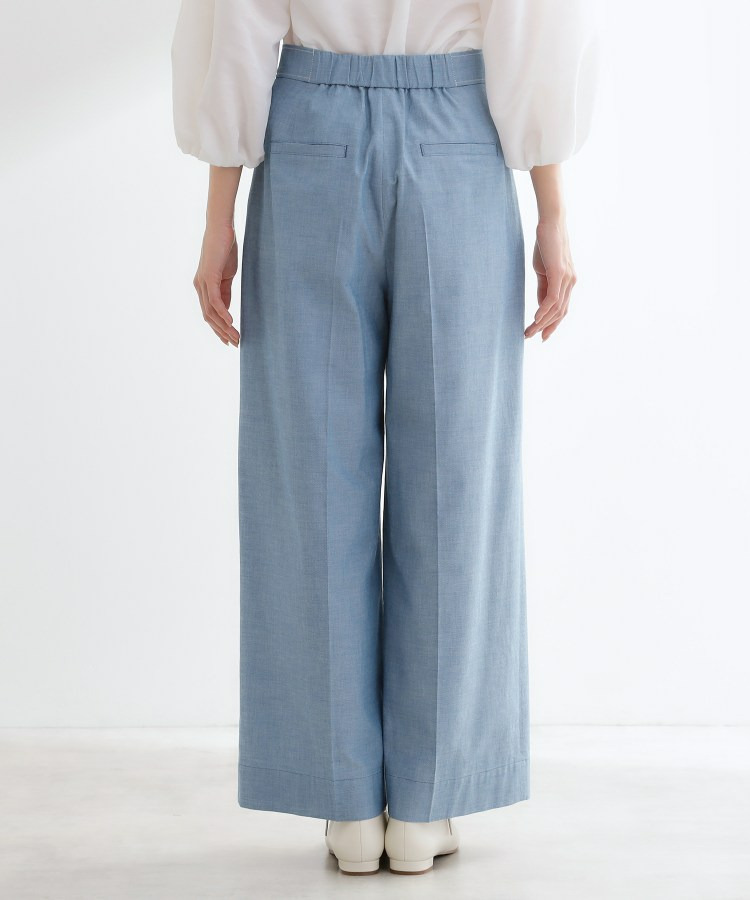 ダンガリーワイドパンツ24
