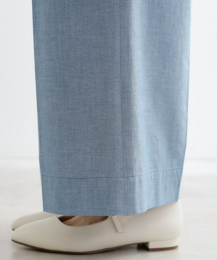 ダンガリーワイドパンツ28