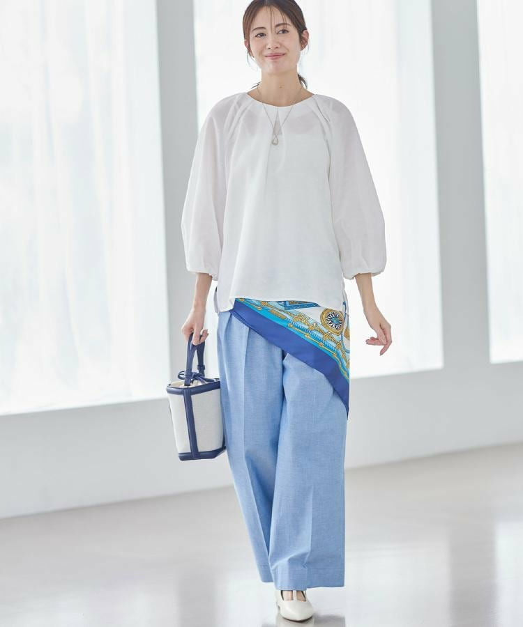 ダンガリーワイドパンツ6