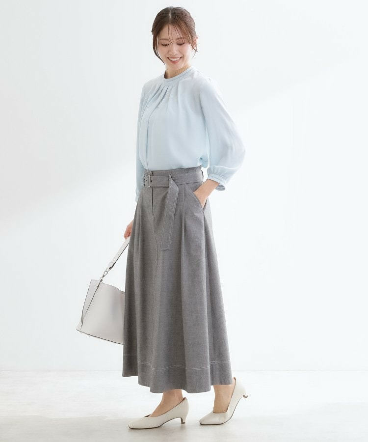 ダンガリータックフレアスカート10