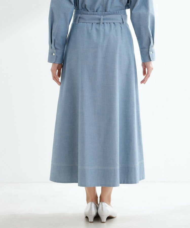 ダンガリータックフレアスカート21