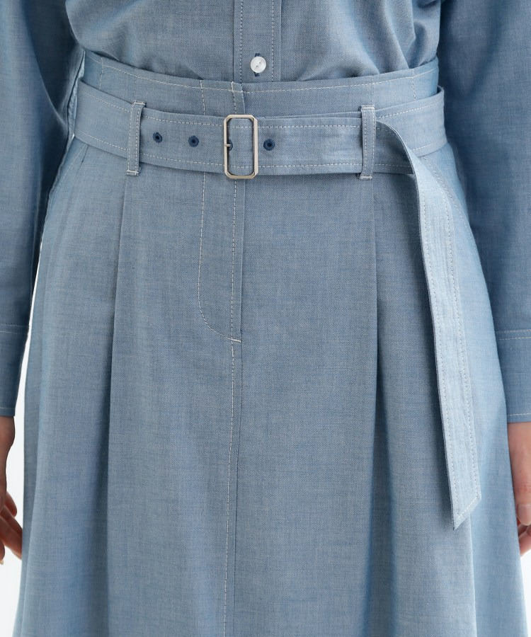 ダンガリータックフレアスカート23