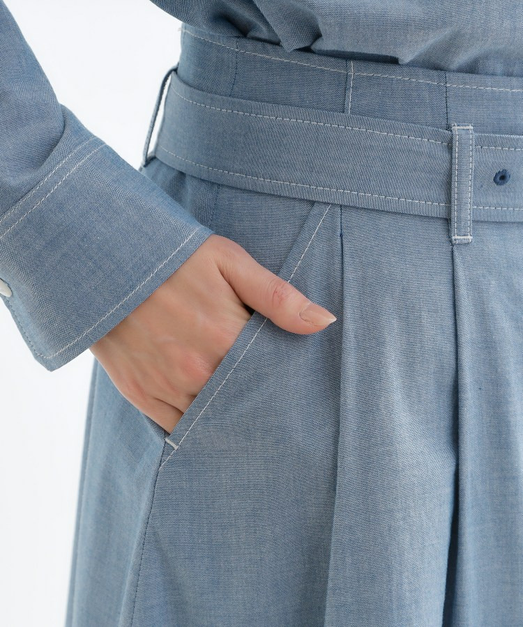 ダンガリータックフレアスカート25