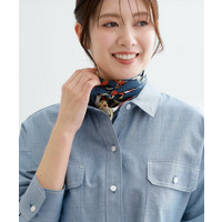 チェーンデザインスクエアスカーフ