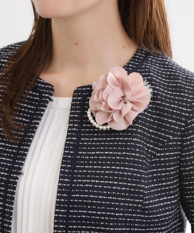 【フォーマル/入卒】レースフラワーミニコサージュ7