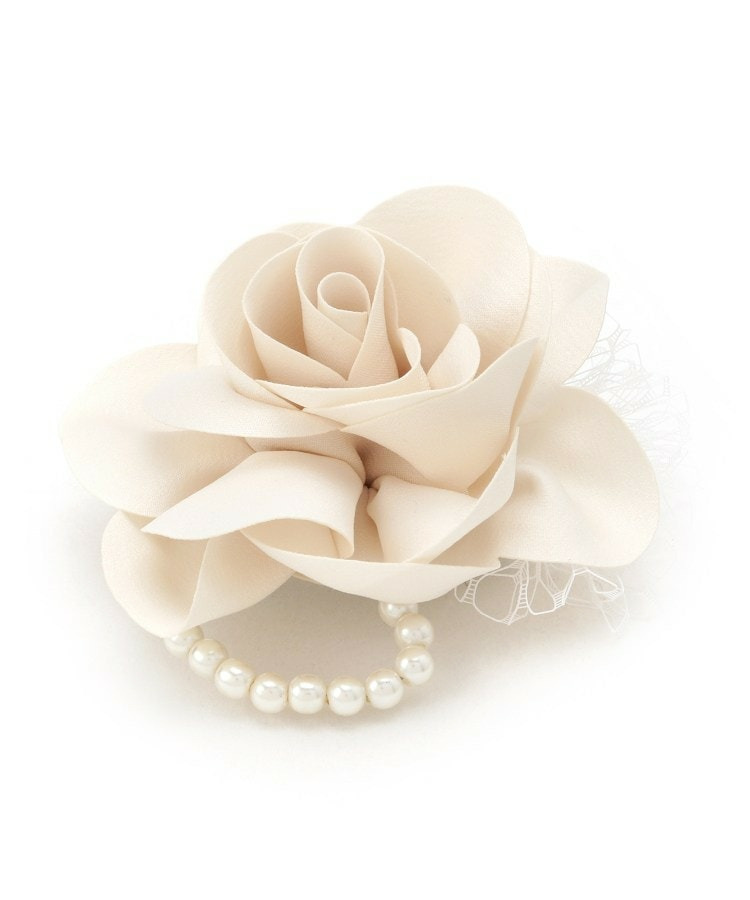 【フォーマル/入卒】レースフラワーミニコサージュ1