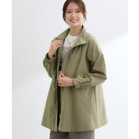 ストレッチタフタミドル丈パーカー