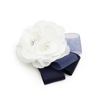 【フォーマル／入卒】サテンフラワーコサージュ