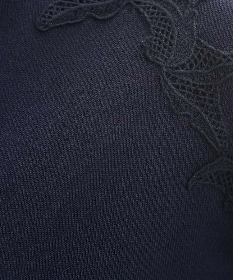 レースデザインスリーブニットプルオーバー15