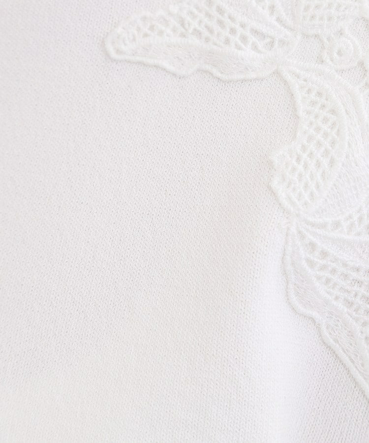 レースデザインスリーブニットプルオーバー7