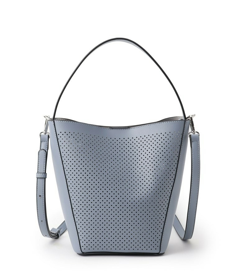 【肩掛けショルダー付き】パンチングデザインワンショルダーバッグ10