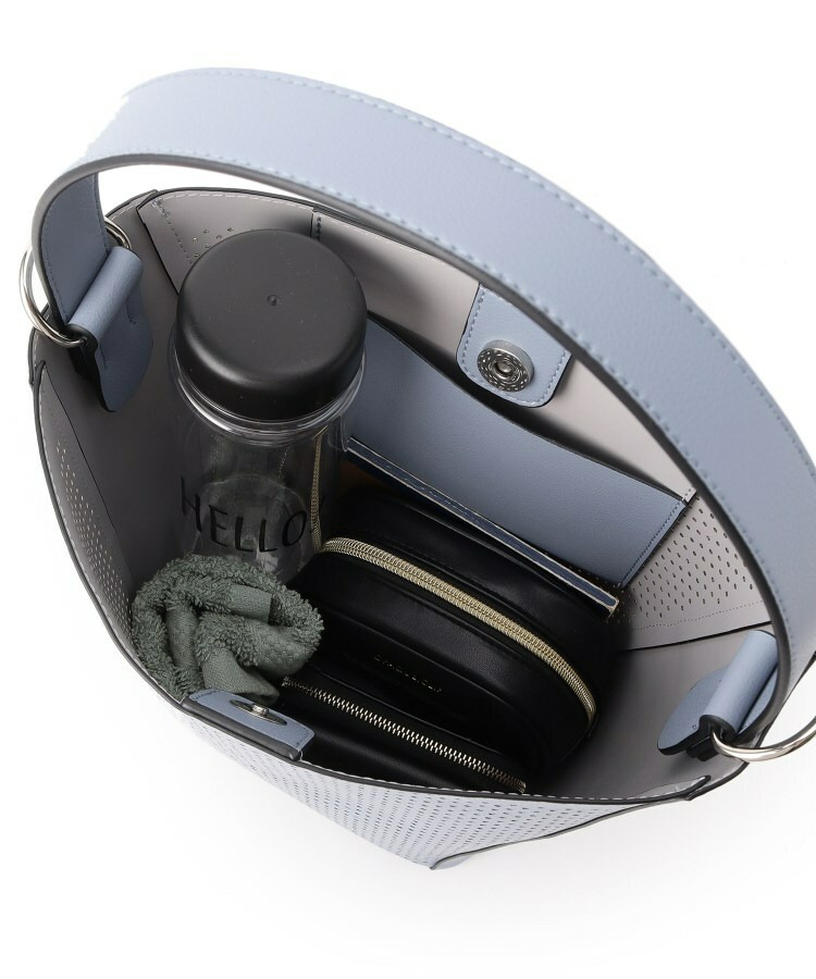 【肩掛けショルダー付き】パンチングデザインワンショルダーバッグ14