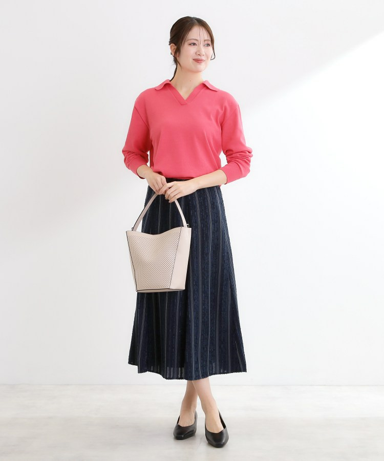 【肩掛けショルダー付き】パンチングデザインワンショルダーバッグ3