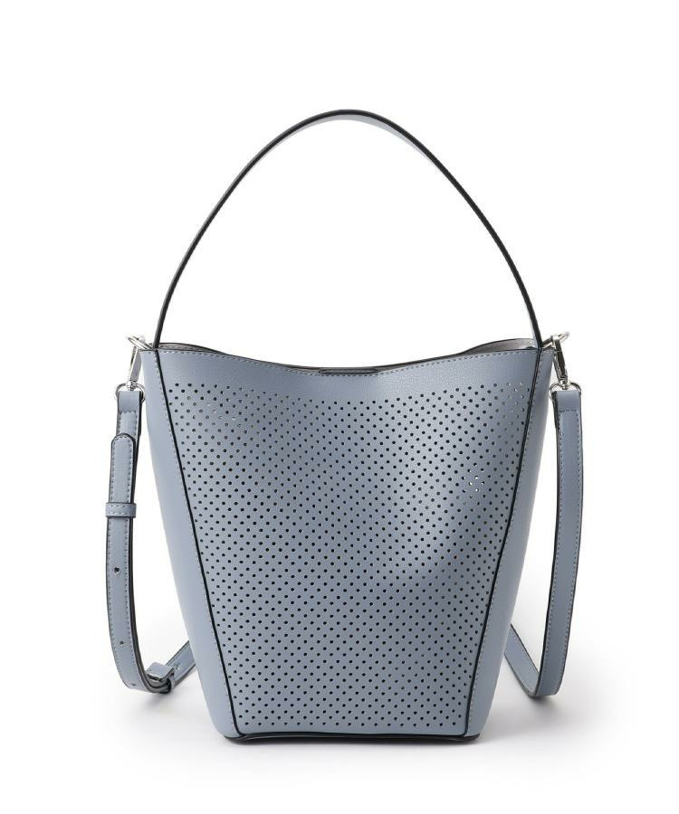 【肩掛けショルダー付き】パンチングデザインワンショルダーバッグ8