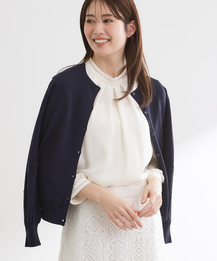 レースデザインスリーブカーディガン18