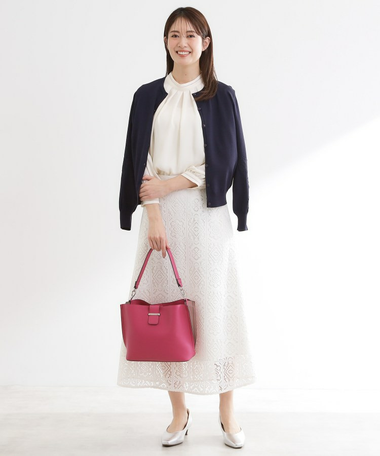レースデザインスリーブカーディガン19