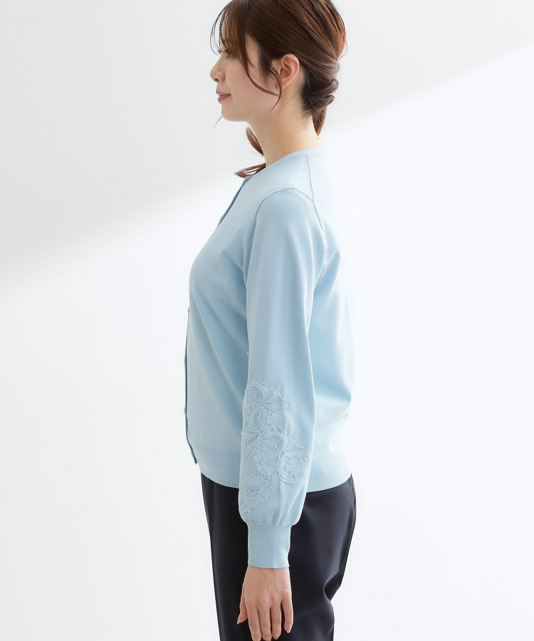 レースデザインスリーブカーディガン23