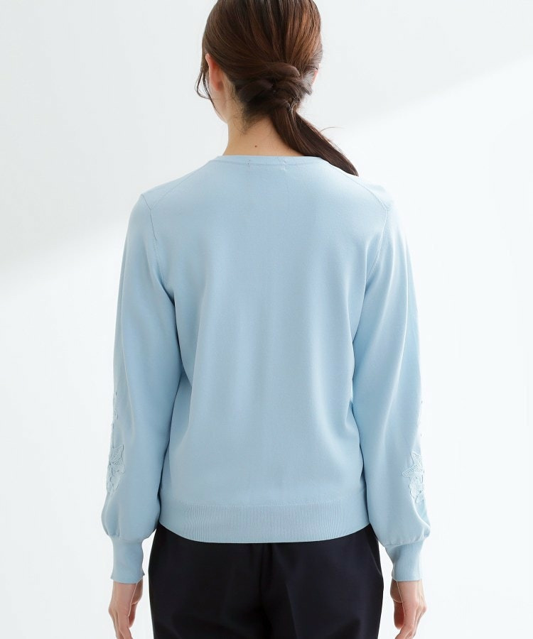 レースデザインスリーブカーディガン24