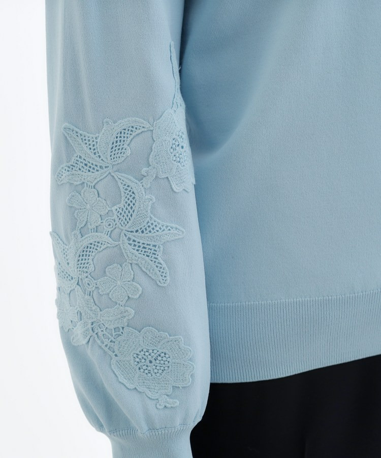 レースデザインスリーブカーディガン27