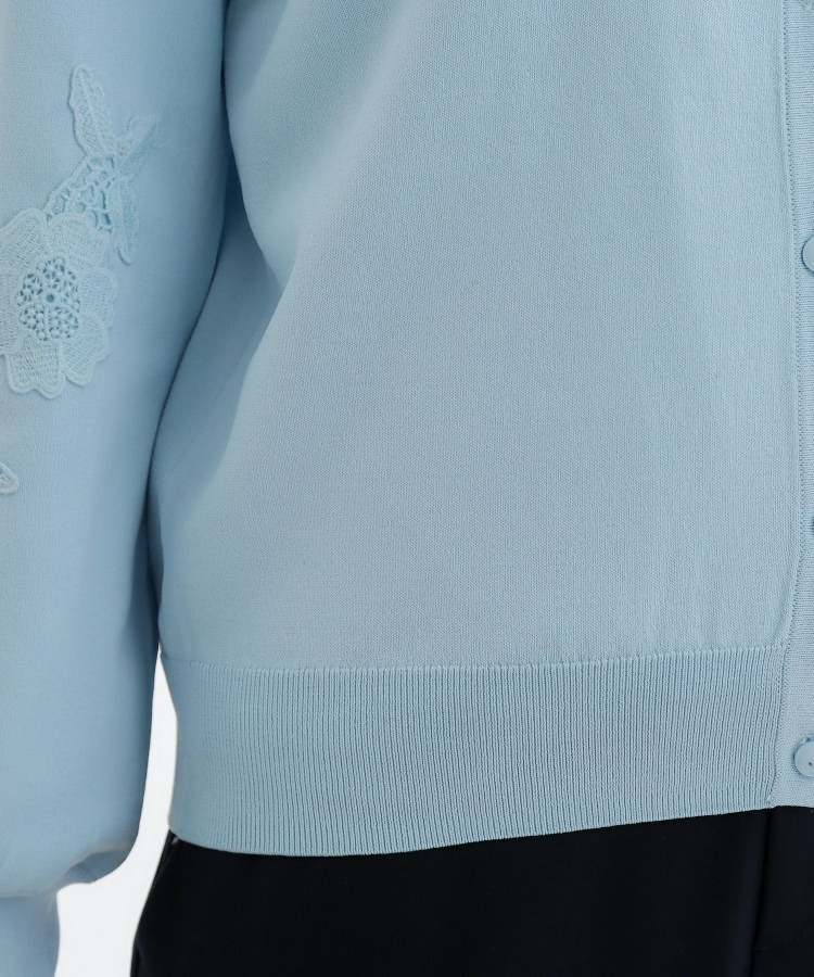 レースデザインスリーブカーディガン28