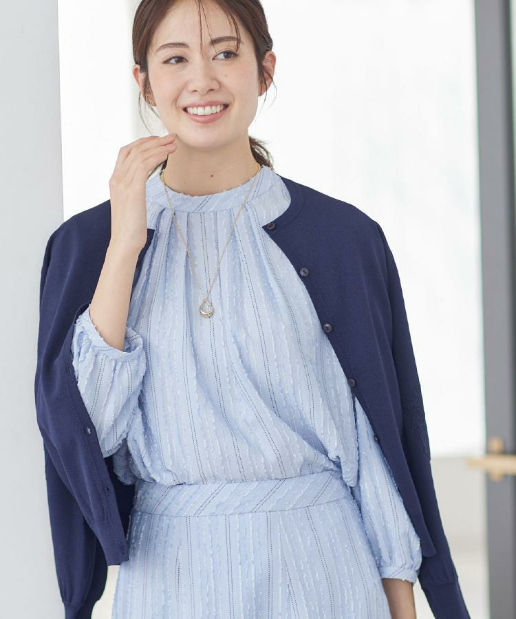 レースデザインスリーブカーディガン5