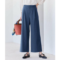 ドライタッチストレートワイドパンツ