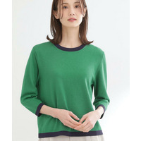 【アンサンブル可】バイカラーニット