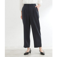 【セットアップ可】スリット入りテーパードパンツ