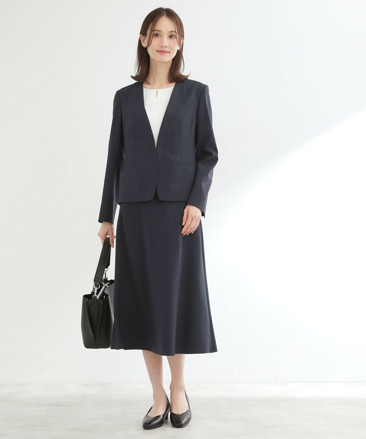 【吸水速乾/セットアップ可】ノーカラージャケット15