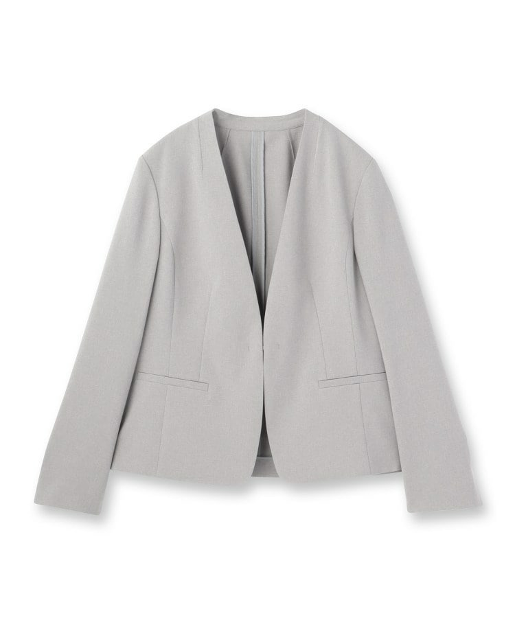 【吸水速乾/セットアップ可】ノーカラージャケット17