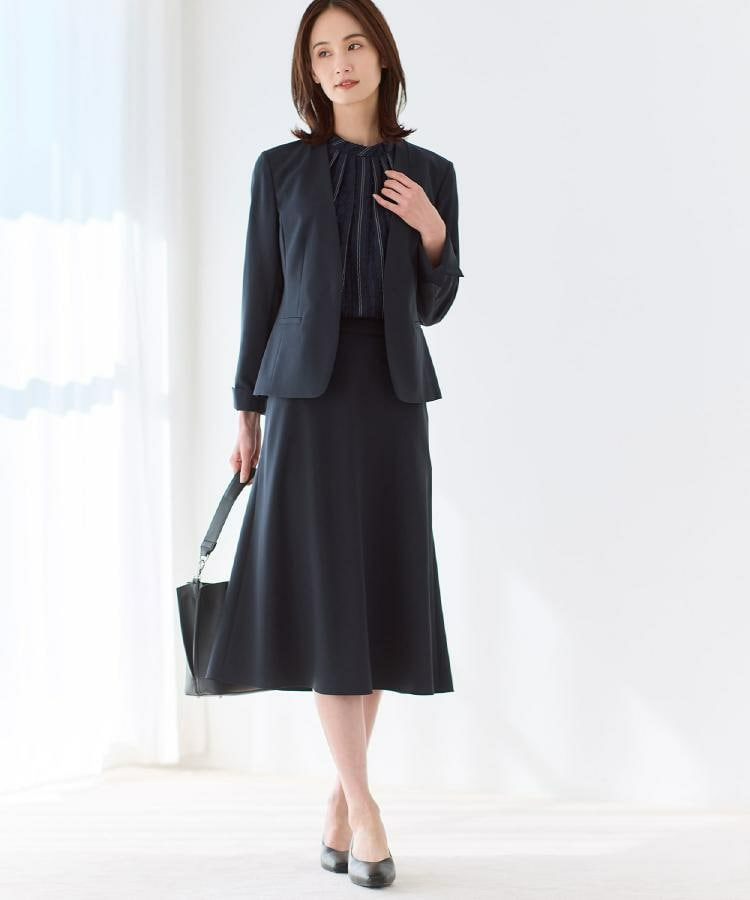 【吸水速乾/セットアップ可】ノーカラージャケット2