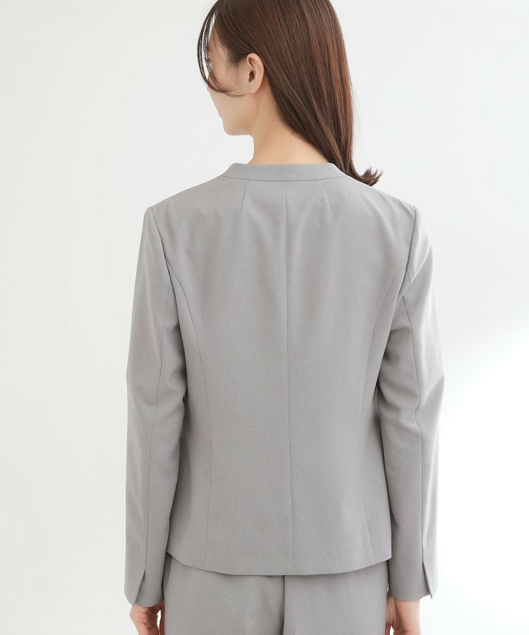 【吸水速乾/セットアップ可】ノーカラージャケット20