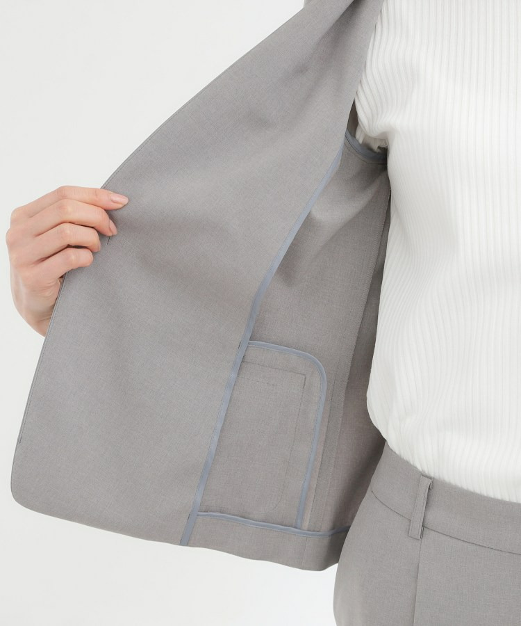 【吸水速乾/セットアップ可】ノーカラージャケット24