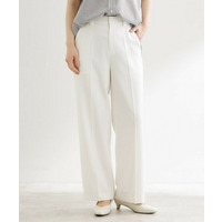 ステッチワークストレートワイドパンツ
