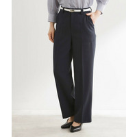 ステッチワークストレートワイドパンツ