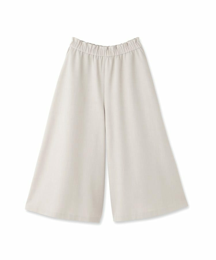 【ウエスト総ゴム】リラクシーフレアスカーチョ10