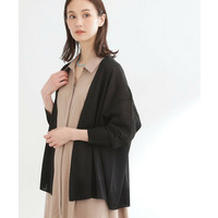 【冷房対策に◎】すっきり見え着流しカーディガン