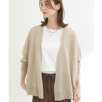 【冷房対策に◎】すっきり見え着流しカーディガン