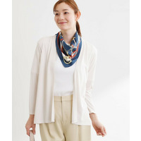 【UVカット／接触冷感／日除け・エアコン対策に◎】ジャージカーディガン