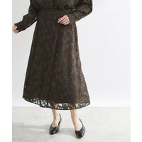 【選べる2柄／セットアップ可】フレアシルエットスカート