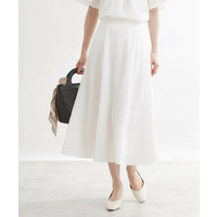 【選べる2柄／セットアップ可】フレアシルエットスカート