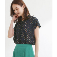 【通勤におすすめ◎】ジョーゼットブラウス