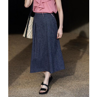 ツイードセミフレアスカート