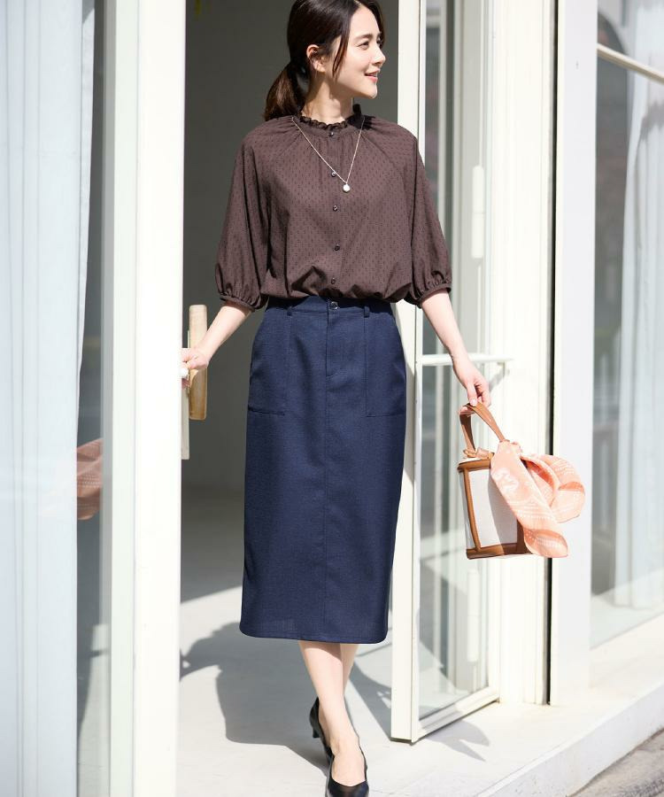 Iラインシルエットスカート2